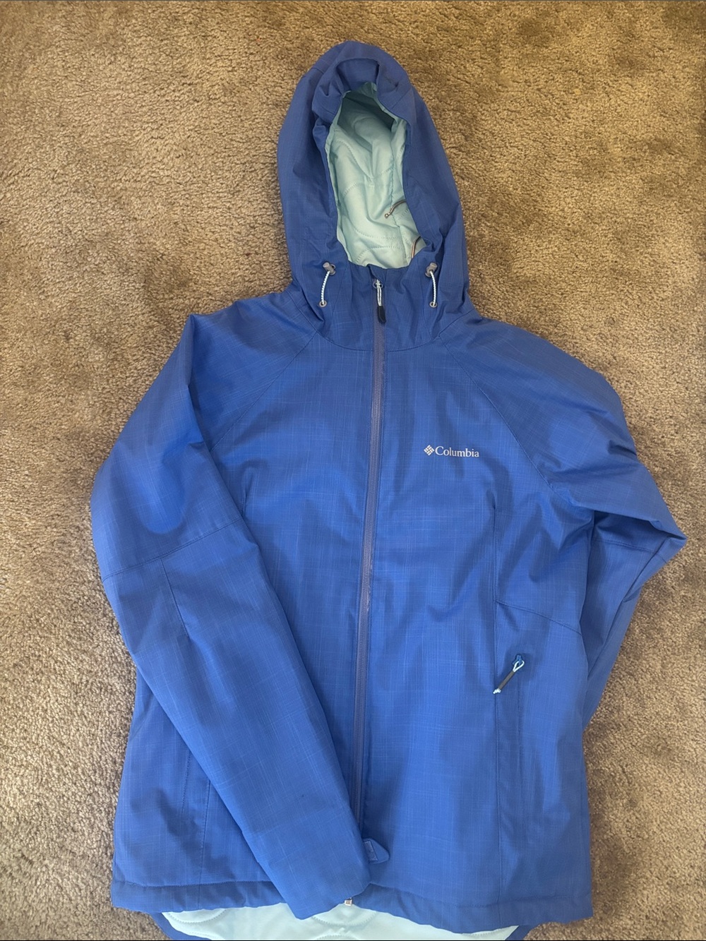 Columbia omni-tech Royal Blue jacket